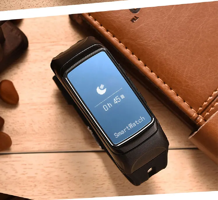 SmartWatch B7 Bluetooth Smart Band Talkband сердечного ритма мониторы Спорт Здоровья Smartband часы браслет с плеером браслет
