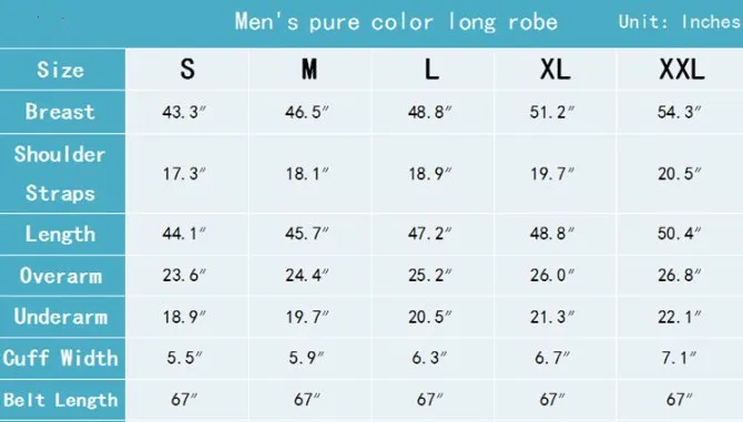 men robe