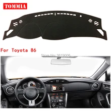 TOMMIA для Toyota 86 интерьер приборной панели крышка светильник Избегайте Pad Photophobism коврик стикер стайлинга автомобилей