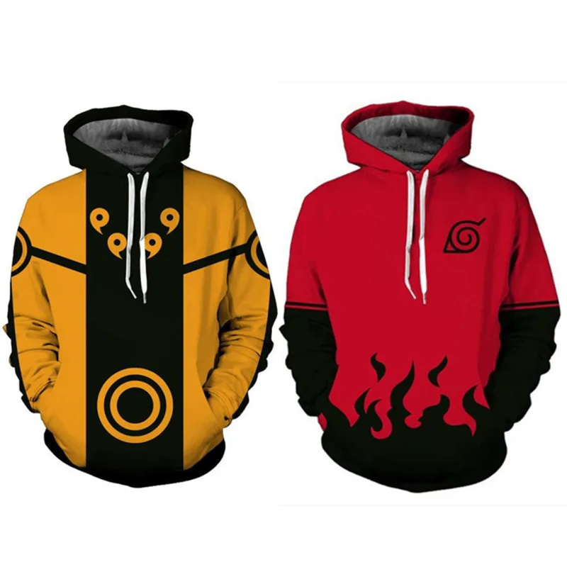

8 Colors Naruto Hoodies Sweatshirt For Men Women Uchiha Syaringan Hoodie Pullover Hood Outwear Hokage Ninjia Jacket Streetwear
