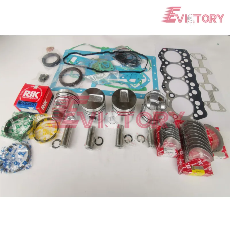 S4S piston + ring gasket bearing