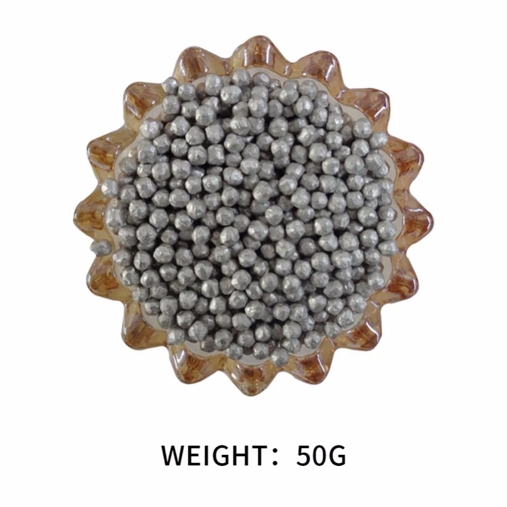 

10G/20G/50G/100G 99 Percent ORP Magnesium(Mg) Metal Negative Potential Magnesium Granule Balls Metal Granule Bean Sphere