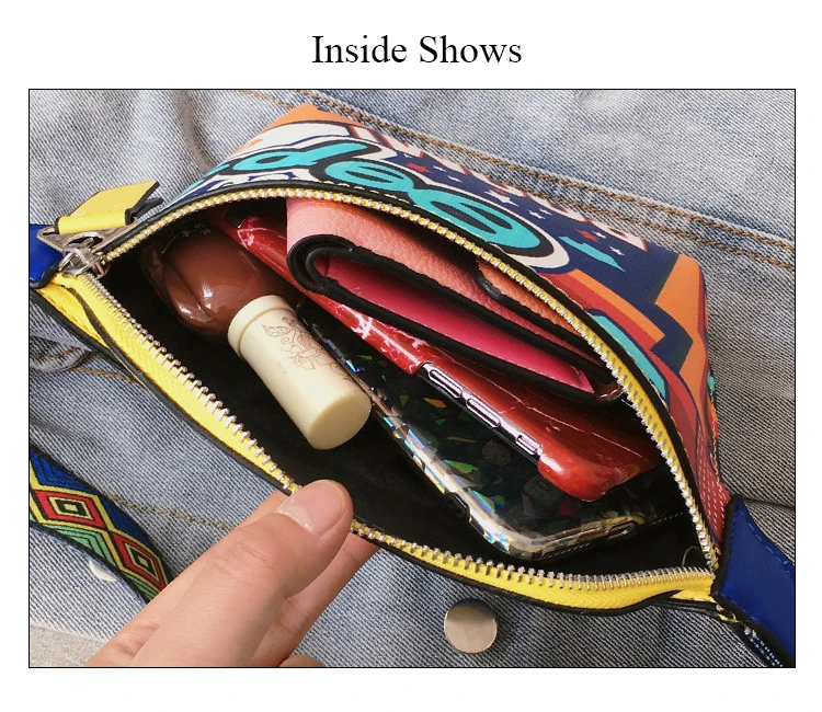 FEMALEE, индивидуальный ремень с рисунком, сумка для женщин и мужчин, кошелек, Подростковый, широкий ремень, для путешествий, на талии, забавный пакет, нагрудные сумки, чехол для телефона