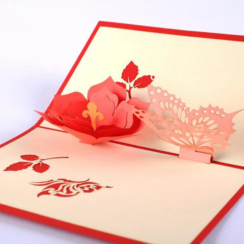 Carte Postale 3d Pop Up Pour Fete D Anniversaire Carte D Invitation De La Saint Valentin Carte De Vœux Fleur Papillon Diy Bricolage 1 Piece Aliexpress Carte Postale 3d Pop Up Pour Fete D Anniversaire Carte D Invitation De La Saint Valentin Carte De Vœux Fleur Papillon Diy Bricolage 1 Piece Aliexpress