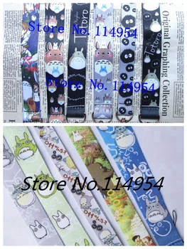 

Free shipping 50 Pcs /Wholesale Totoro Necklace Strap Lanyards Cell Phone PDA Key ID Strap Charms LA-11