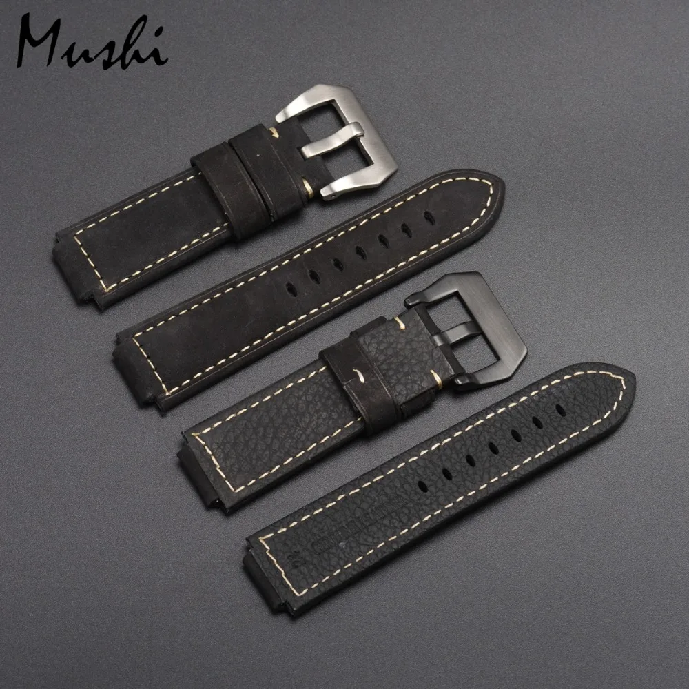 Ремешок из натуральной кожи для часов Timex T49859 | T2N720 T2p141 T2n722 723 738 739|Ремешки часов|