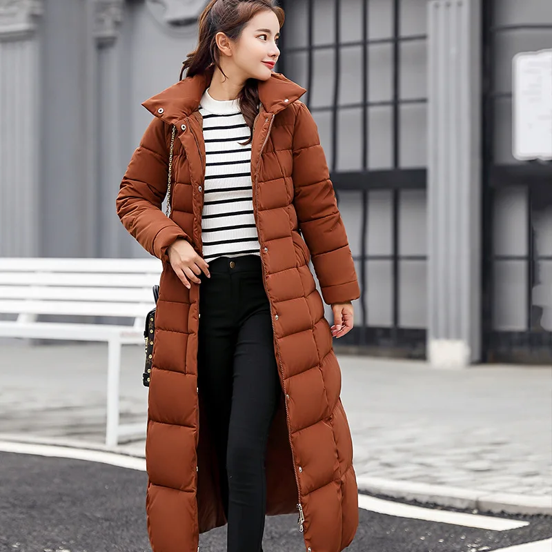 M-3XL Autumn Winter Women Casual Cotton Down Jacket Hoodie Long Parkas Fur Collar Clothes Warm Female Winter Coat 017-902MC1 M-3XL Autumn Winter Women Casual Cotton Down Jacket Hoodie Long Parkas Fur Collar Clothes Warm Female Winter Coat 017-902MC1
