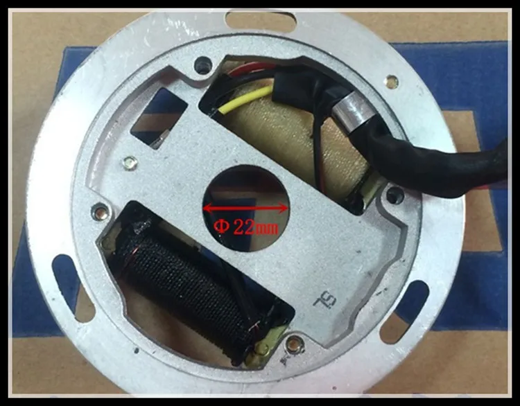 Мотоцикл магнит мотор обмотки статора ax100 статора катушки двухтактный moto