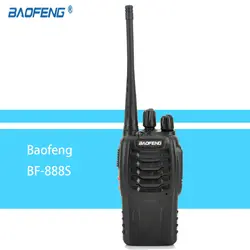 1 шт. Walkie Talkie Радио BaoFeng BF-888S 16CH 5 Вт Портативный Хэм CB радио двухстороннее Ручной UHF трансивер переговорные BF-888S
