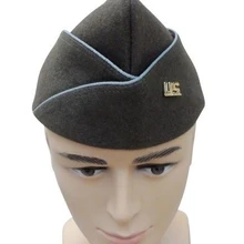 Второй мировой войны WW2 США десантник шерсть пилотка в размерах и США офицер Инсигния крышка-мир военных магазин