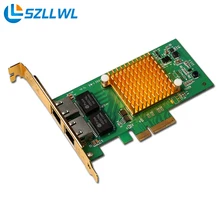 I350-T2 PCI-E server dual-port Gigabit Ethernet Intel i350t2 1000M network card Enterprise models large chassis file