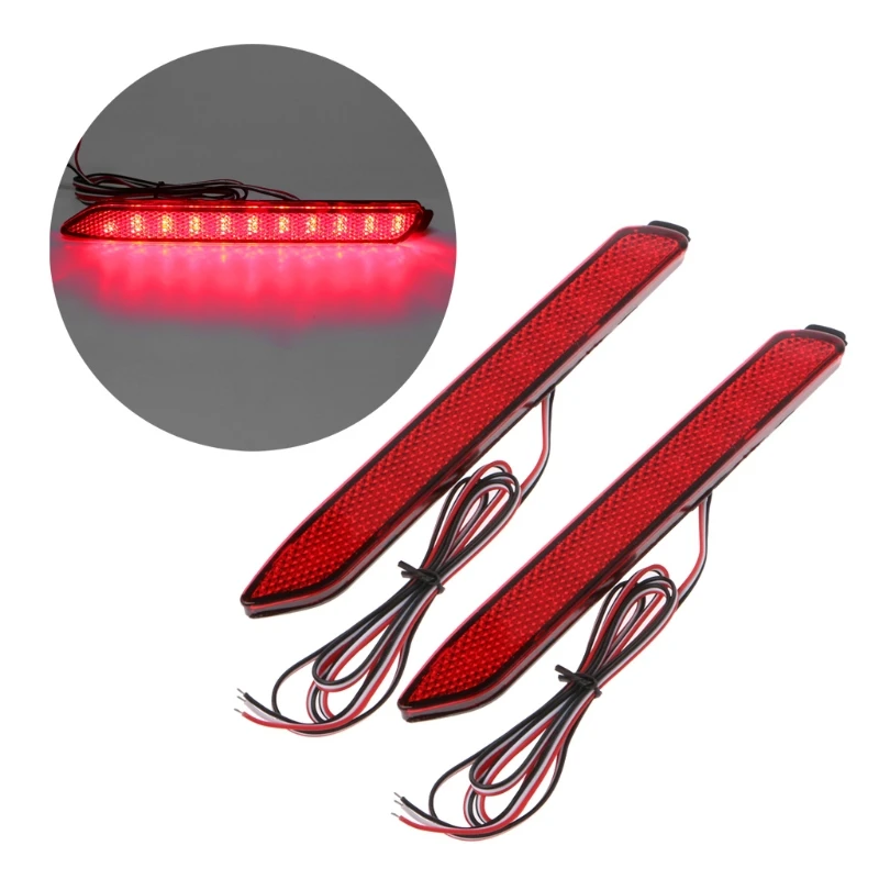 

1 Pair Car 36 LED Rear Bumper Reflector Lamp Tail Brake Stop Light For Toyota Camry Innova Lexus Parking Light