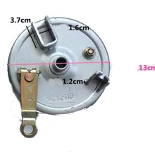 Электрический трицикл передний тормоз в сборе 110 тип передняя Тормозная Ступица с тормозными колодками утолщенная