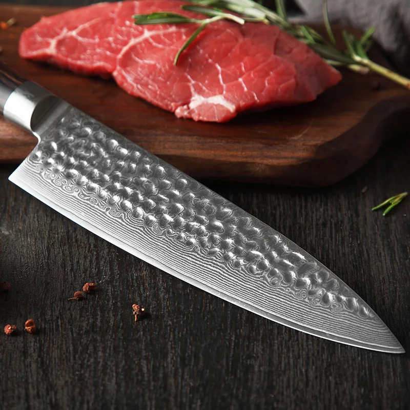 XINZUO " нож шеф-повара 67 слоев дамасской стали японский VG10 кухонный нож Профессиональный кухонный нож Pakkawood ручка
