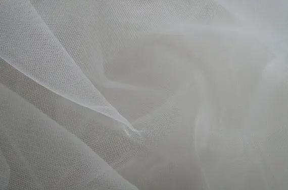 off white net fabric