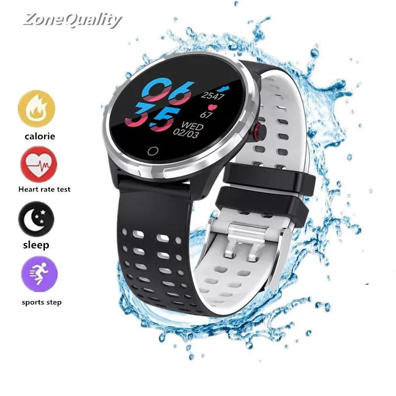 

ZoneQuality x7 Bluetooth Smartwatch Waterproof IP68 Heart Rate Blood Pressure Blood Oxygen Smart Watch for iOS Android PK Xiaomi