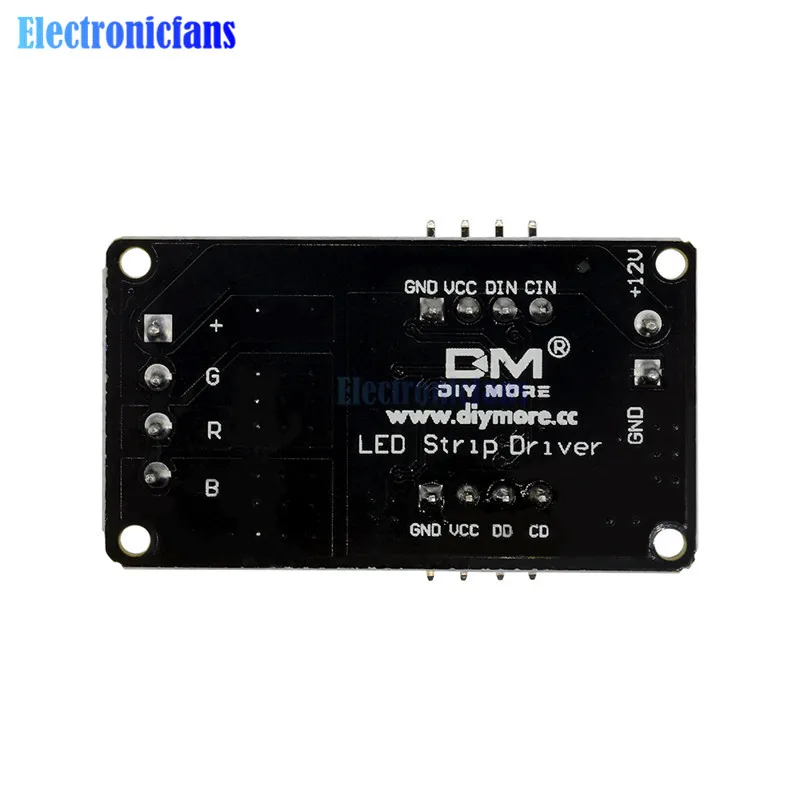 Для Arduino UNO R3 для MCU системы Светодиодная лента драйвер модуля v1.0 12V DC 5V