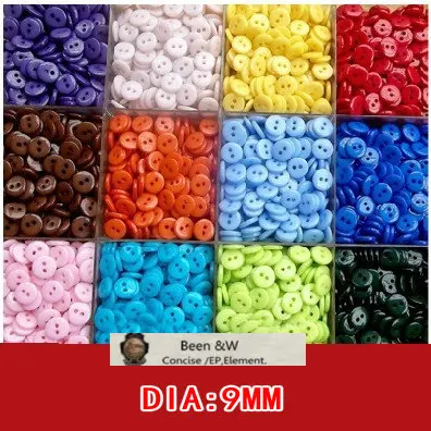 

Free shipping!Clasp 9MM Candy colors,fashion resin buttons for craft,baby bulk buttons for garments,Sewing accessories