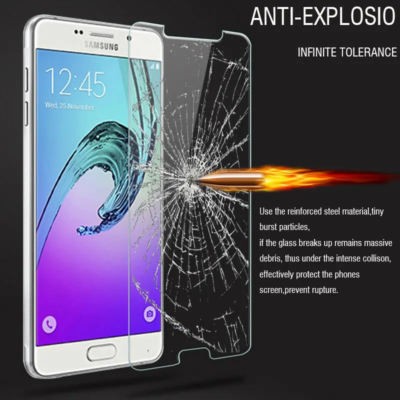 Samsara новый дизайн 9H 0 26 мм Премиум Закаленное стекло пленка для Samsung Galaxy A3 A5 A7 J3 J5 J7