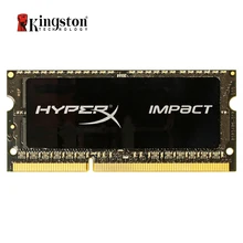 Оперативная память kingston HyperX Impact DDR3 DDR3L 4 ГБ 8 ГБ 1600 МГц CL9 SODIMM 1,35 в память для ноутбука HX316LS9IB/8 черный