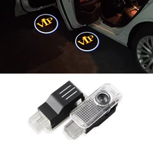No Drilling VIP Logo Door Welcome Light LED Shadow Projector Laser Courtesy Logo For AUDI A3