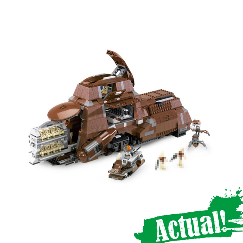 

Lepin 05069 Star Set War Series The Federation Transportation Tank Set MTT Children Building Blocks BricksINGly Toys 7662