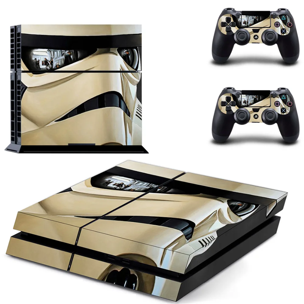 Star Wars Darth Vader PS4 Skin Sticker Decal for Sony PlayStation 4 Console and 2 Controllers - Vinyl Accessory image 3