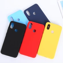 Цветной ТПУ силиконовый чехол для Xiao mi Red mi Note 5 6 7 Pro Red mi 6 Pro 6A 5Plus матовый чехол для Xiaomi mi 8 SE mi A2 Lite A1