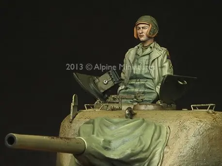 

Pre order goods-AL 35155 1/35 World War II American 3rd Panzer Division Tank Crew 2