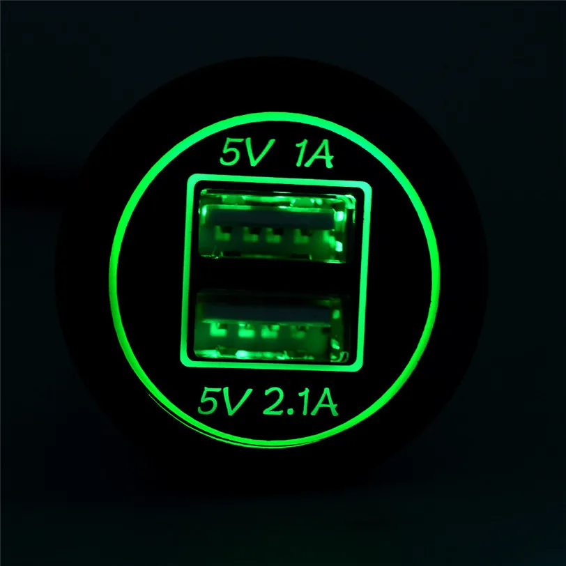 Зарядное устройство с двумя USB портами на 5 В 3 1 А|12v car outlet|power outlet 12v12v socket |