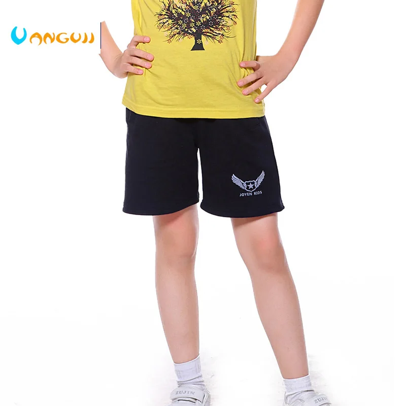 boy sports shorts in the summer children aged 3 11 hot print cotton