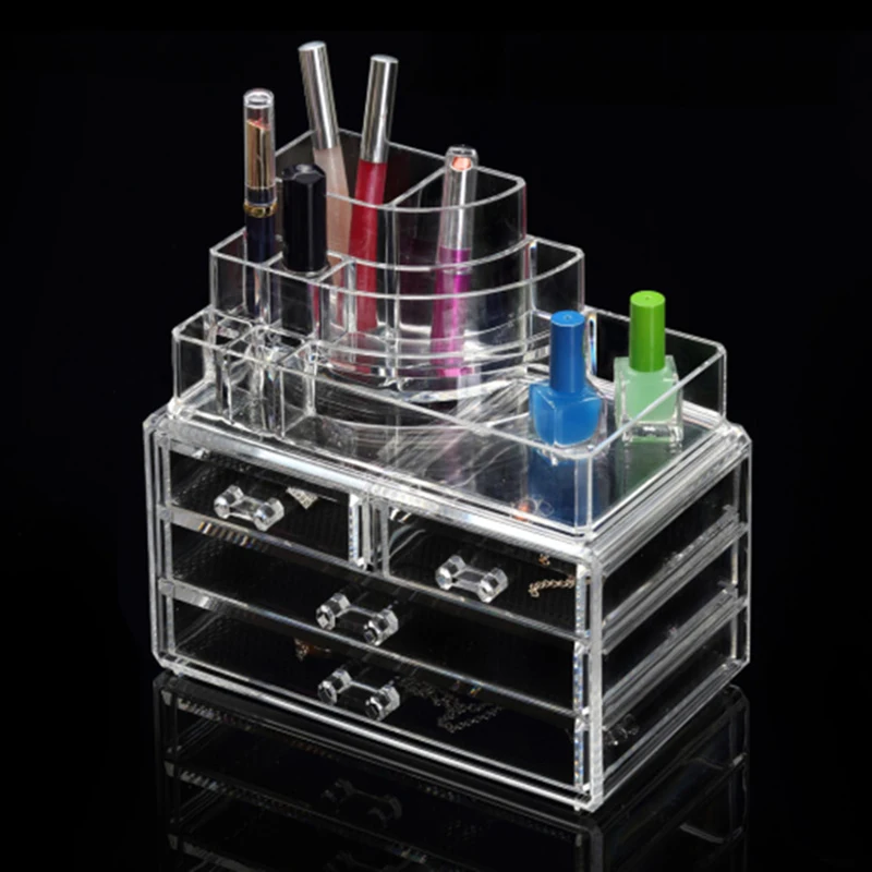 Ручка с ювелирным украшением коробка для кистей контейнер маникюра ногтей