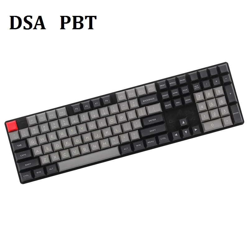 Dolch Цвет dsa 145 ключей pbt радий valture Keycap Cherry MX Переключатель колпачки для проводной USB