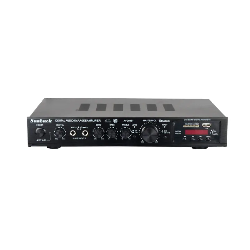 220 В AV 298BT 5 канальный домашний усилитель мощности USB Встроенный Bluetooth HiFi