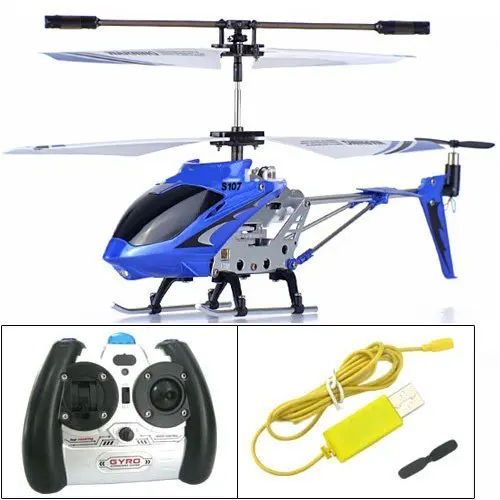 3.5CH Original SYMA S107G RTF RC Helicopter With Gyro Radio Controlled Remote Control Helicopter Model Toys For Children Gift