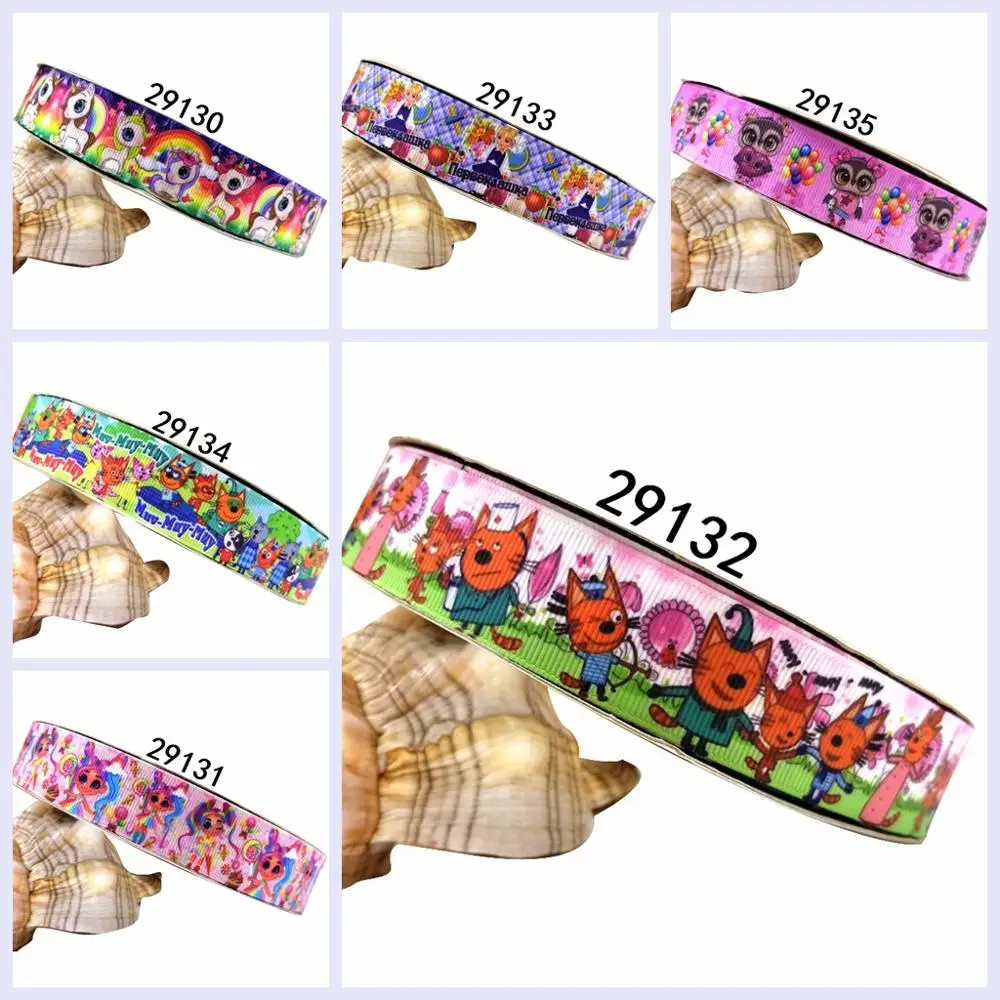 

DIY Craft Supplies cartoon character printed grosgrain ribbon, satin ribbon 10 yards. 29130-