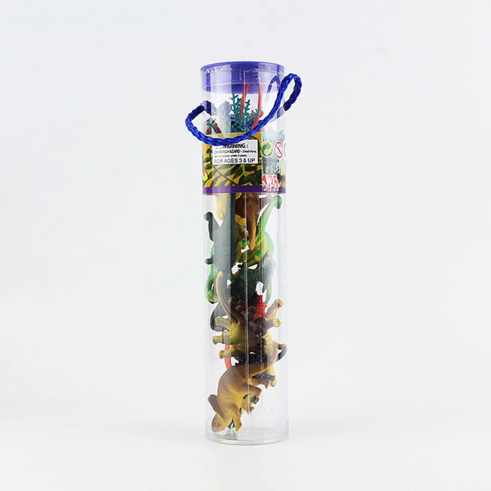 12pcs Mini Luminous Dinosaur Toy Jurassic Noctilucent Dinosaur Model Toys Kids Glow In The Dark Dinosaurs Best Gift for Boys