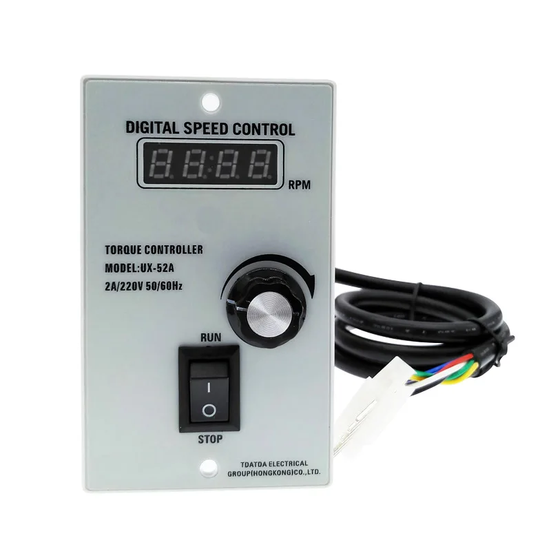 Digital display US52 400W UX52 220AC speed motor controller regulated