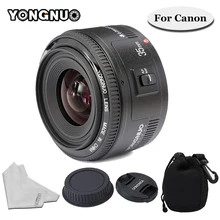 YONGNUO 35mm F/2 Lens YN35mm Wide-angle Large Aperture Fixed Auto Focus For Canon 6d 60d 5d mark iii 550d 1100d 650  Camera