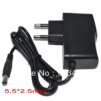 

100% New 50PCS AC 100V-240V Converter Adapter DC 12V 1A 9v 1a 5v 2a Power Supply EU Plug DC 5.5mm x 2.5mm