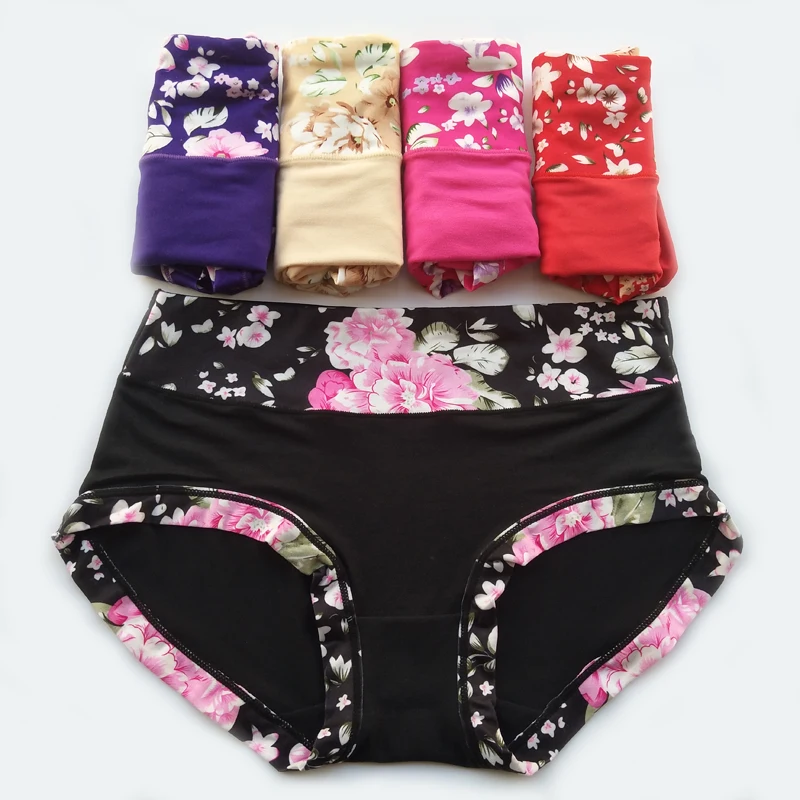 Трусики танга женские х/б 5 шт./лот|cotton panties|women cotton pantieslot panties |