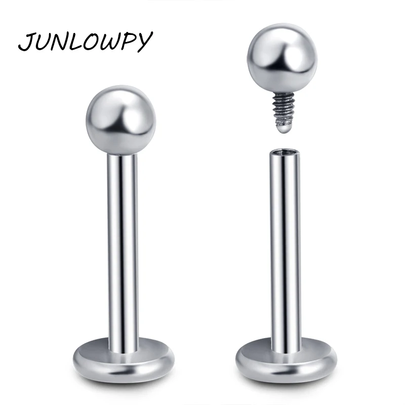 junlowpy anel de piercing labial de estrela de piercing corporal