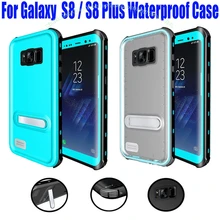 Pour Samsung Galaxy S8 Plus Cas Origine RedPepper Dot Série IP68 Étanche Plongée Sous-Marine PC + TPU Armure Couverture S808