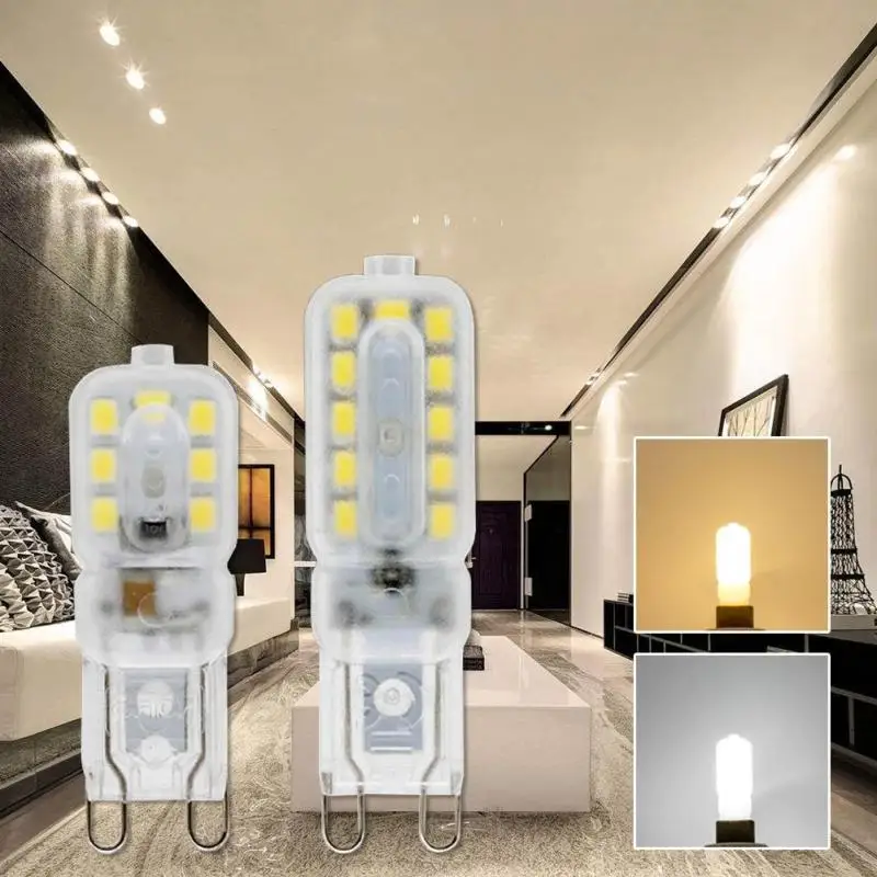 G9 LED 220V 14LEDs 22LEDs Lamp Bulb SMD 2835 Light Replace 1.5W 2.5W Halogen Z30 | Освещение