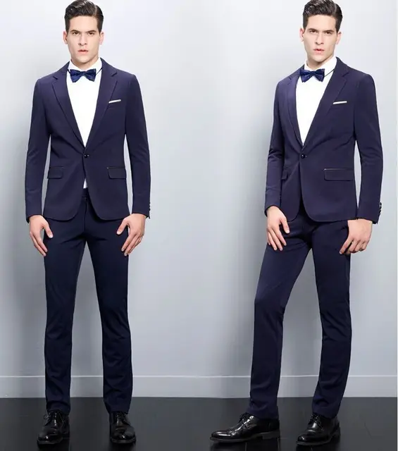 Fashionable Young Men Suits (Jackets+Pants) Tie 2015 High Quality Hot