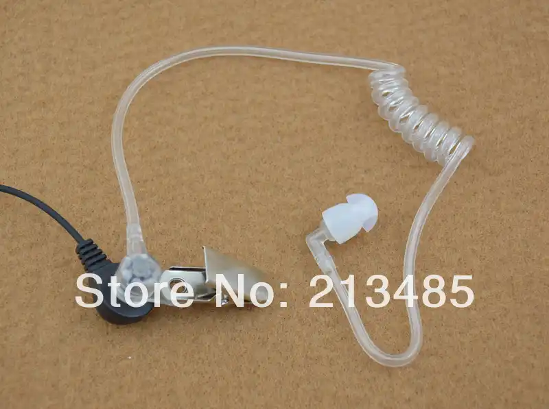 Generic Oreillette de s/écurit/é avec cordon flexible pour radio Ham 2.5 mm