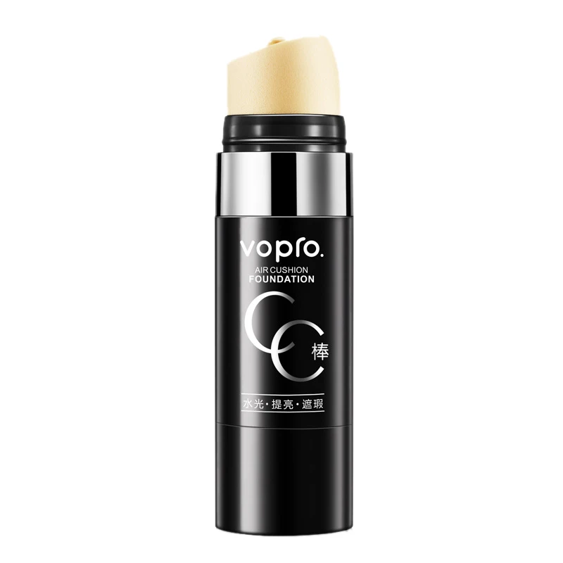 

BEST-VOPRO Light Concealer Cushion Cc Stick Moisturizing Brightening Waterproof Non-Marking Repair Capacity Cc Stick Bb Cream