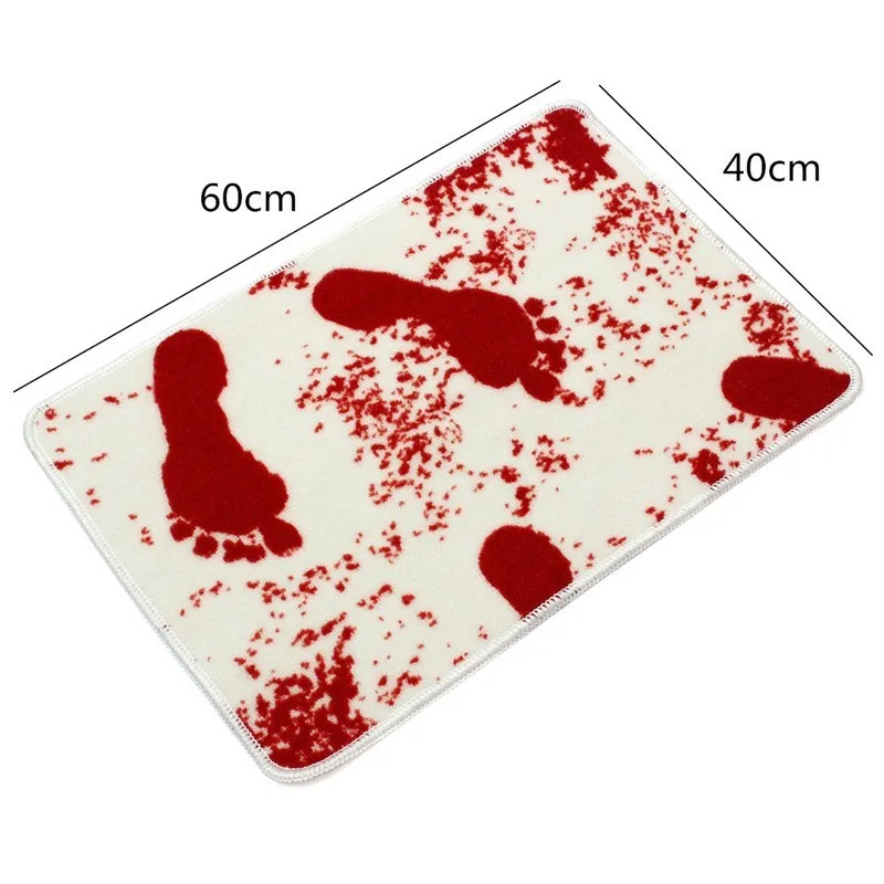 מוצר Creative Blood Bath Mat Bathroom Water Slippery Toilet Carpet