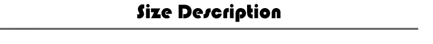 Size description