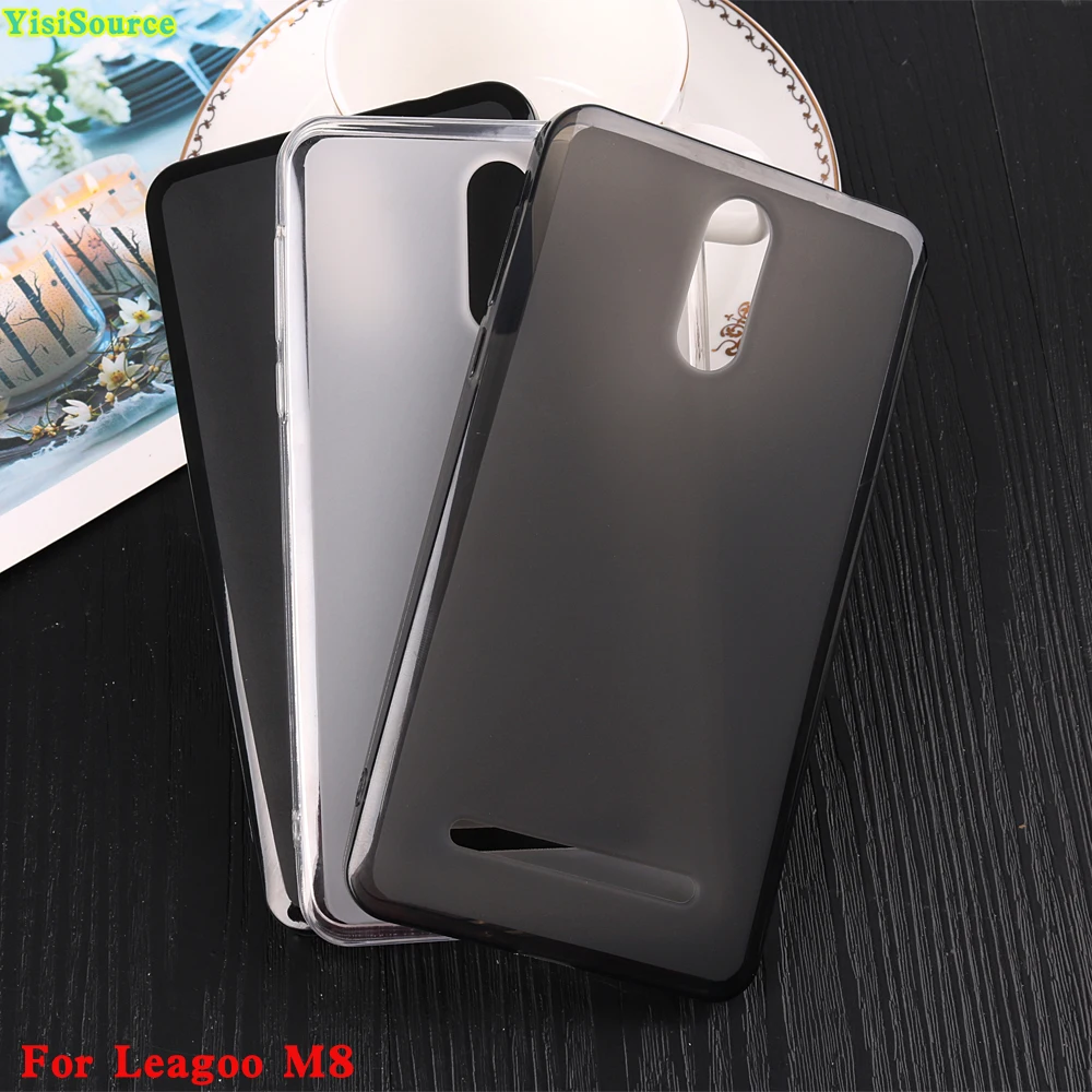

Yisisource for Leagoo M8 High Quality Protector Ultra Thin Soft Matte TPU Silicone Case Cover for Leagoo M8 Pro Coque Fundas